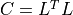 C = L^TL